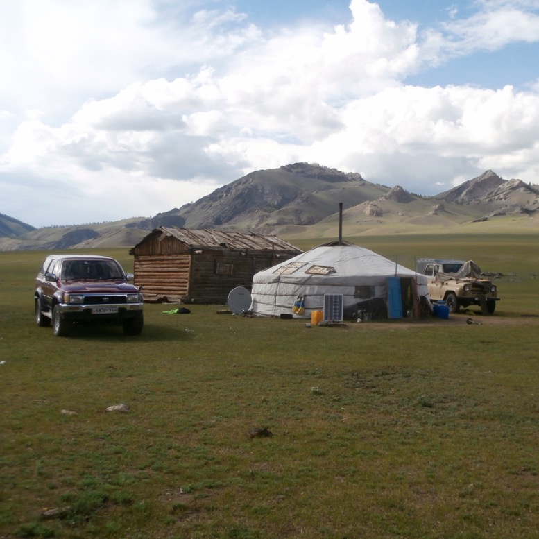 mongolia trucks yurts